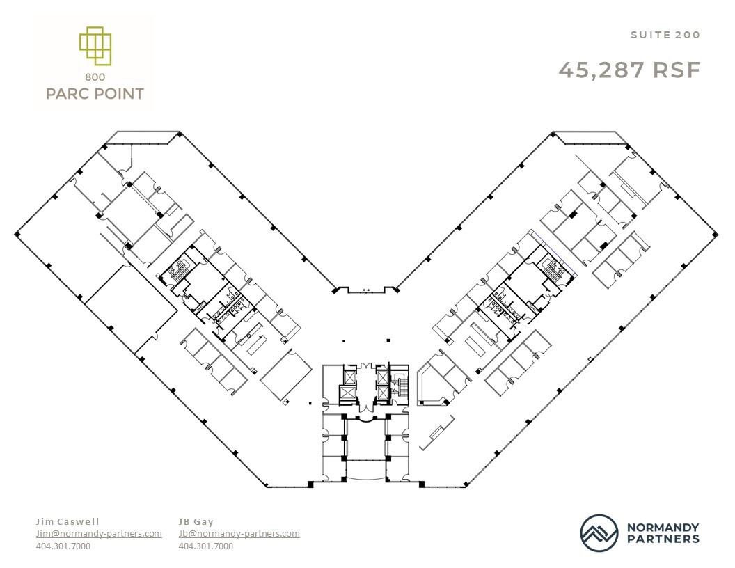 800 Parc Pt, Alpharetta, GA à louer Plan d  tage- Image 1 de 7