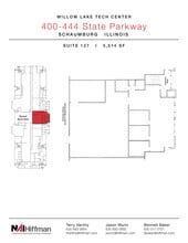 400-444 E State Pky, Schaumburg, IL à louer Plan d’étage- Image 1 de 1