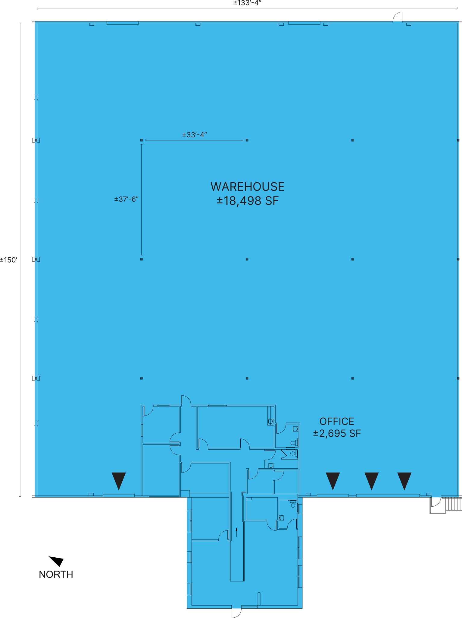 1948-1958 Williams St, San Leandro, CA for lease Floor Plan- Image 1 of 1