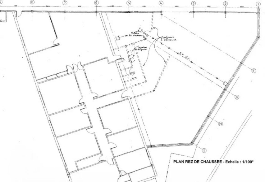 Local d'activités dans Jassans-Riottier à vendre - Plan d’étage - Image 3 de 5