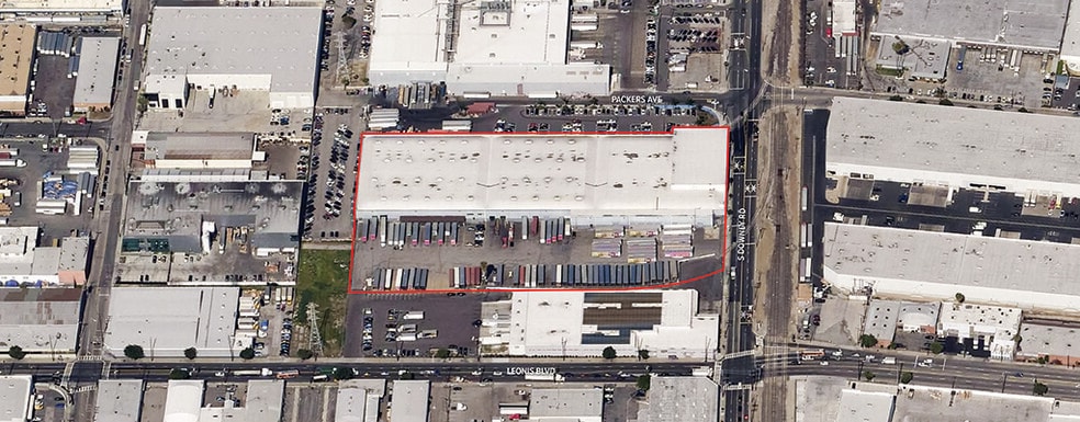 4633 S Downey Rd, Vernon, CA for lease - Aerial - Image 2 of 6