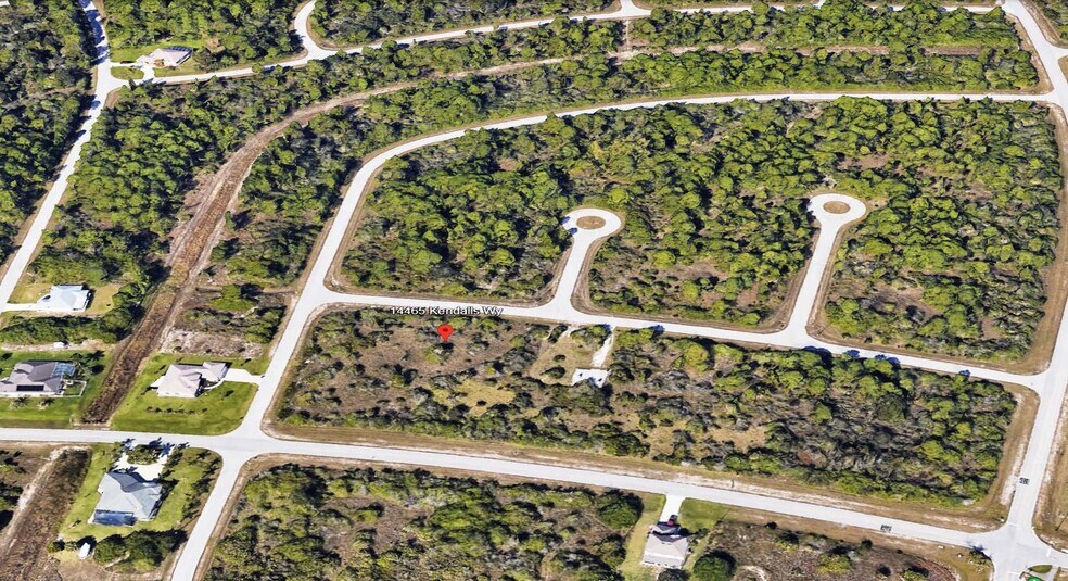 14465 Kendalls Wy, Port Charlotte, FL à vendre - Aérien - Image 3 de 4