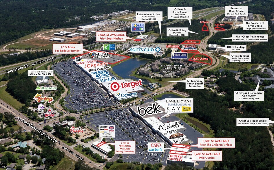 I-12 & Brewster Rd, Covington, LA for sale - Building Photo - Image 2 of 2