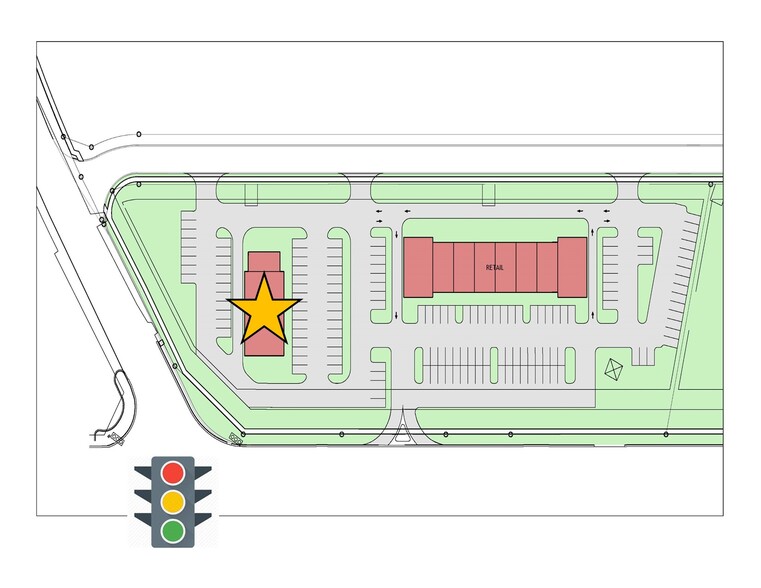 14 S Hwy And Suber Rd, Greer, SC à louer - Plan de site - Image 2 de 4