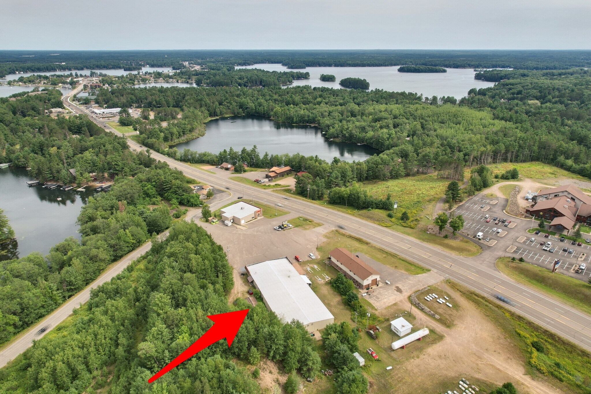 8085 Highway 51, Minocqua, WI for sale Aerial- Image 1 of 46