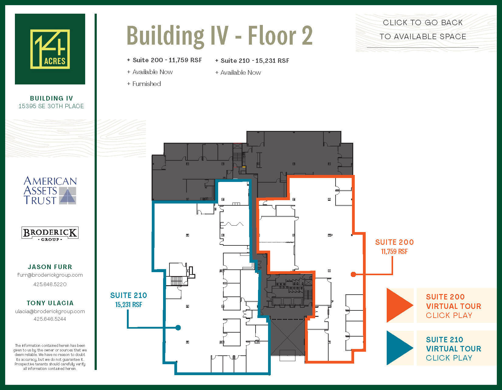 15325 SE 30th Pl, Bellevue, WA for lease Floor Plan- Image 1 of 1