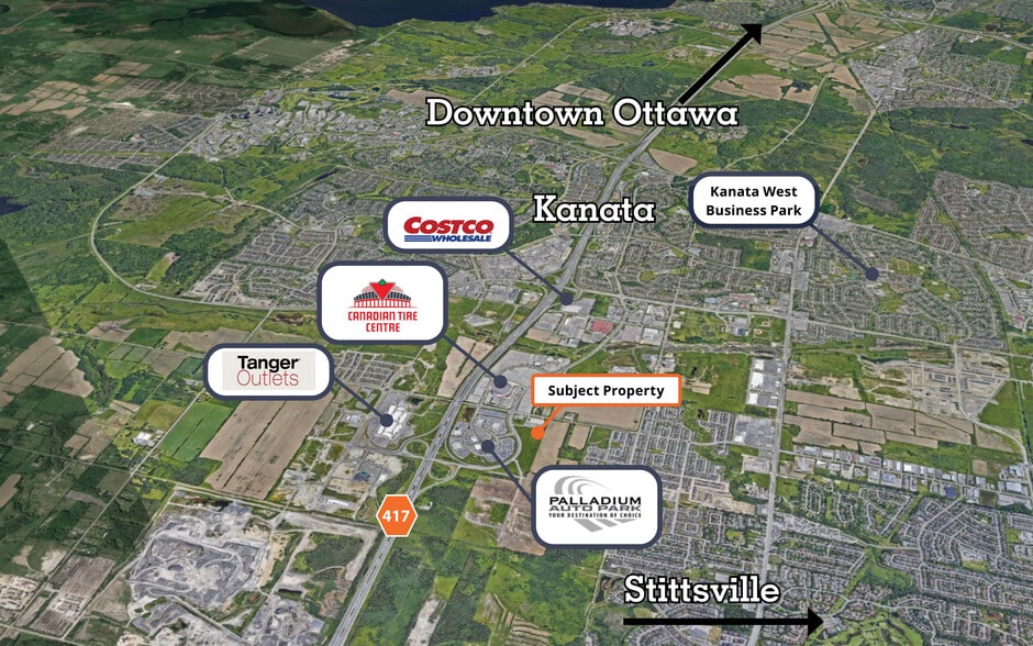 Palladium Dr, Ottawa, ON for sale - Aerial - Image 2 of 3