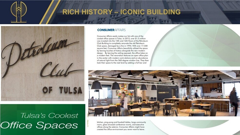 601 S Boulder Ave, Tulsa, OK à louer - Autre - Image 3 de 9