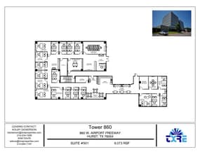 860 W Airport Fwy, Hurst, TX for lease Floor Plan- Image 1 of 1