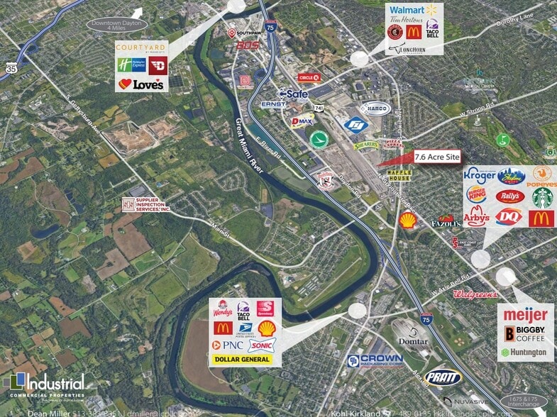 Springboro Pike Rd, Moraine, OH for lease - Aerial - Image 2 of 2