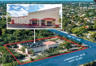 Plus de détails pour 6980 W Commercial Blvd, Lauderhill, FL - Commerce de détail à louer