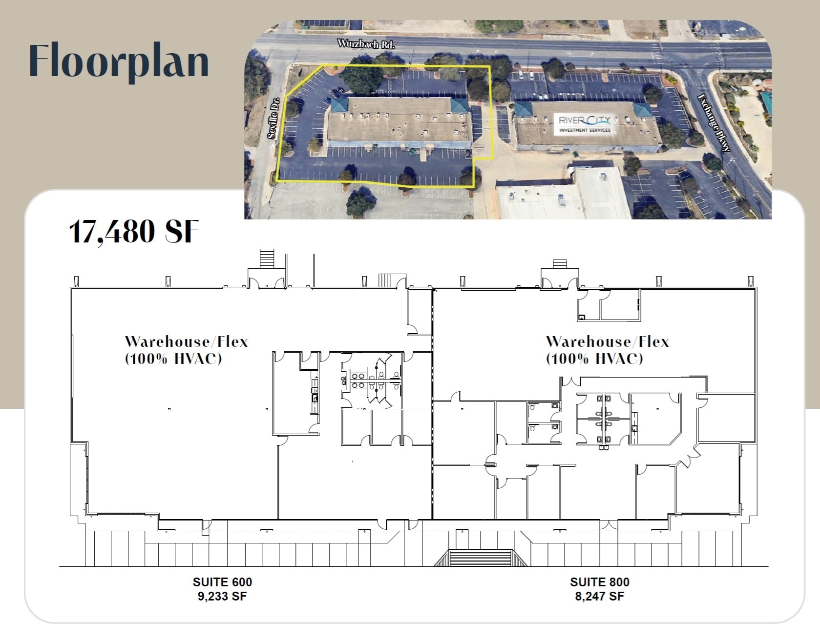 5300 Wurzbach Rd, San Antonio, TX for lease Floor Plan- Image 1 of 2