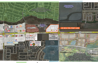 Plus de détails pour US Highway 380 & Teel Land, Frisco, TX - Terrain à vendre