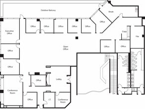 135 S State College Blvd, Brea, CA à louer Plan d’étage- Image 2 de 5