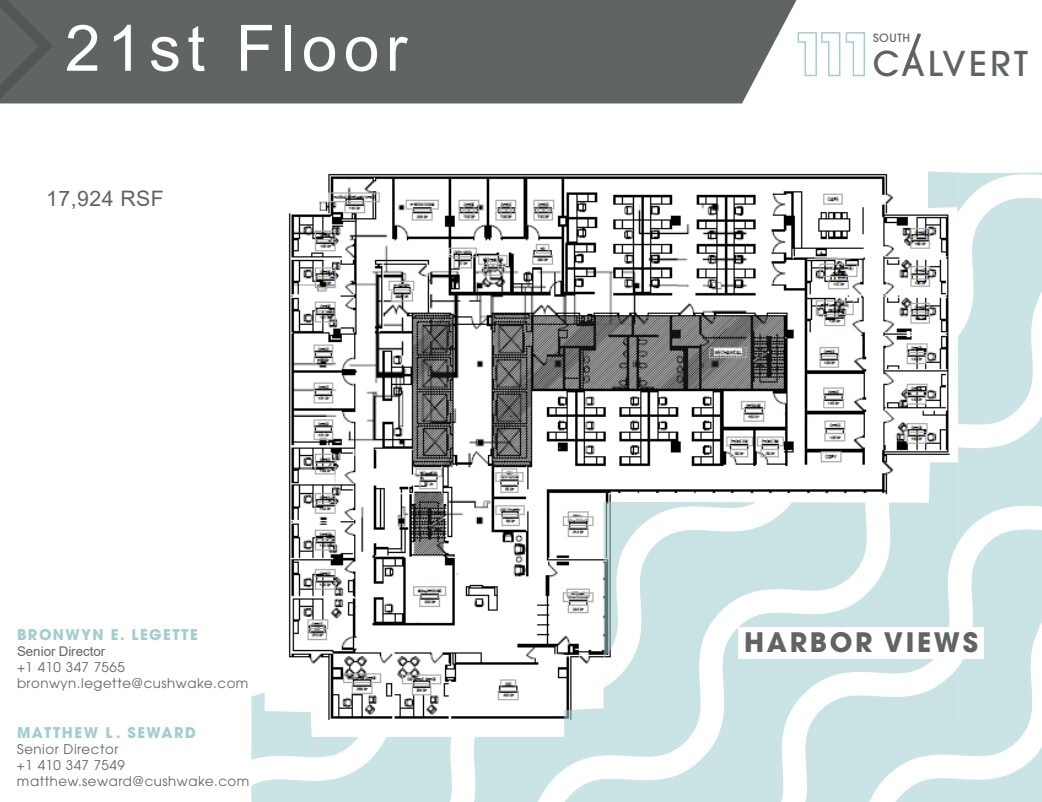 111 S Calvert St, Baltimore, MD for lease Floor Plan- Image 1 of 1