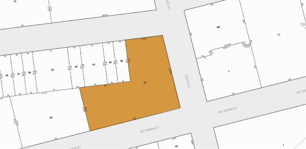 71 White St, Brooklyn, NY à louer - Plan cadastral - Image 2 de 11