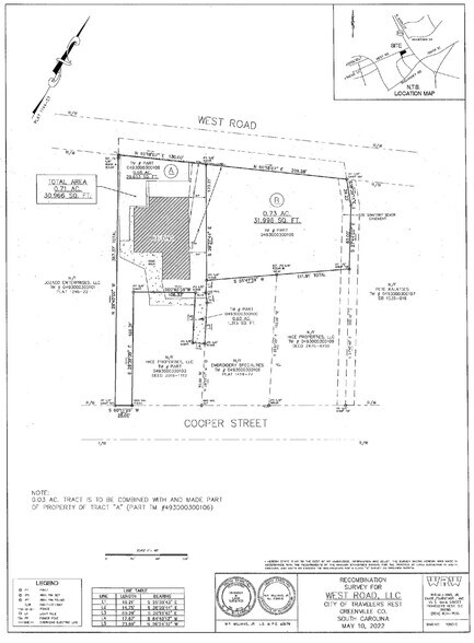 1 West Rd, Travelers Rest, SC à vendre - Plan d’étage - Image 2 de 2