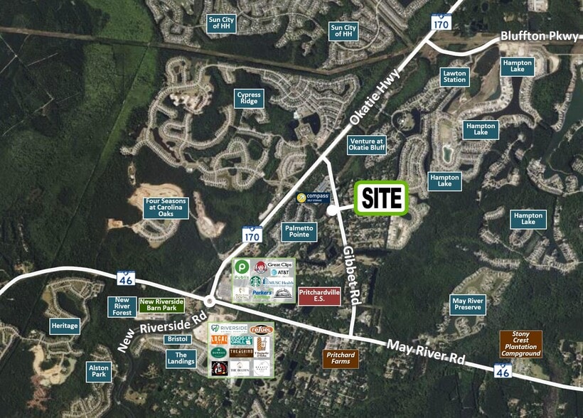 225-235 Gibbet Rd, Bluffton, SC à louer - Photo du bâtiment - Image 2 de 10