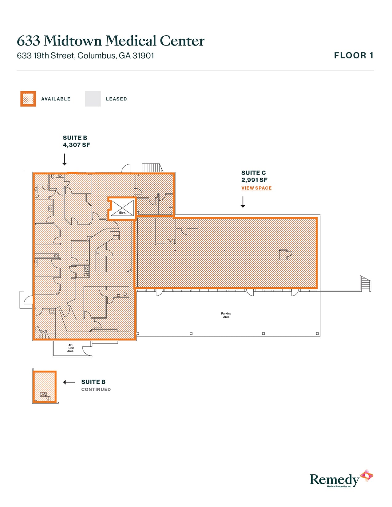 633 19th St, Columbus, GA for lease Floor Plan- Image 1 of 1