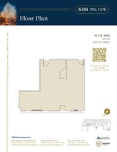 509 Olive Way, Seattle, WA à louer Plan de site- Image 1 de 1