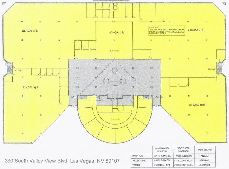 330 S Valley View Blvd, Las Vegas, NV à vendre - Plan d’étage - Image 1 de 1