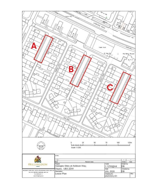 Lot of 160 Garages portfolio of 3 properties for sale on LoopNet.ca - Site Plan - Image 2 of 2