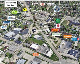 1748 Main St, Green Bay, WI - AERIAL map view