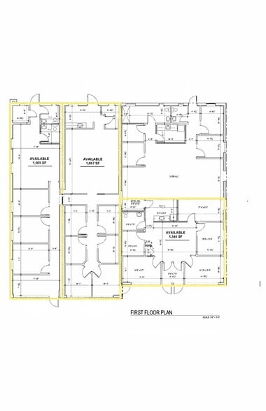 27109-27113 Harper Ave, Saint Clair Shores, MI for lease - Floor Plan - Image 2 of 2