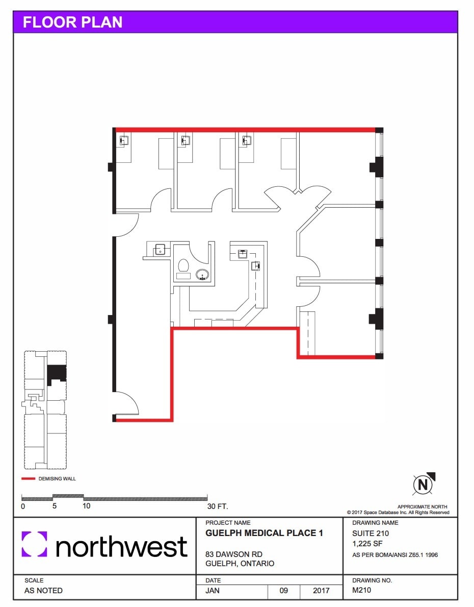 83 Dawson Rd, Guelph, ON for lease Floor Plan- Image 1 of 1