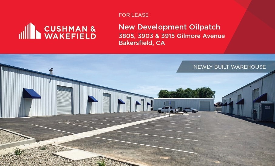 3805 Gilmore Ave, Bakersfield, CA for lease - Building Photo - Image 1 of 15