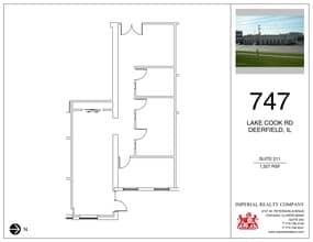 747 Lake Cook Rd, Deerfield, IL for lease Site Plan- Image 1 of 8