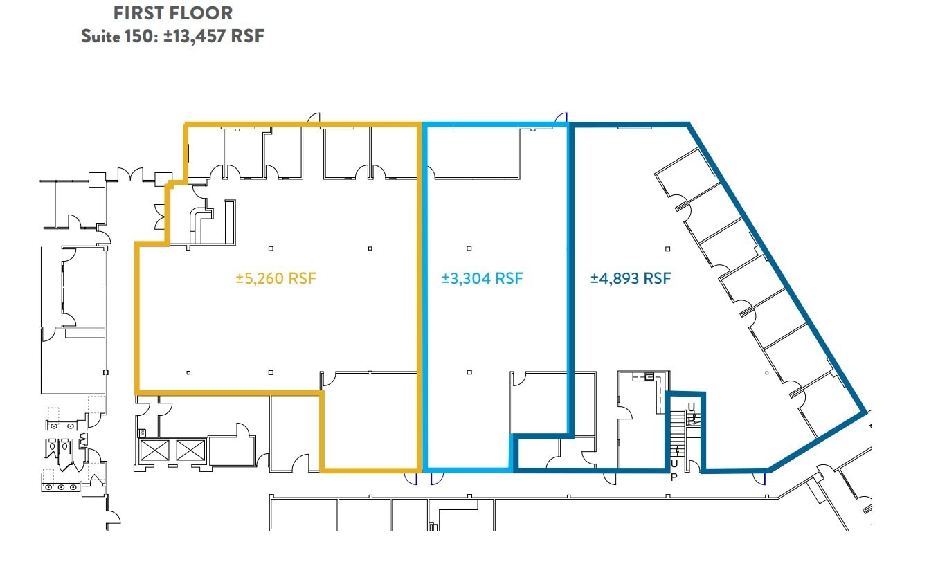 10540 White Rock Rd, Rancho Cordova, CA for lease Floor Plan- Image 1 of 2