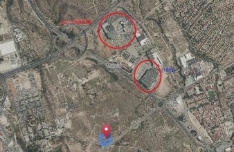 Murcia, MUR - AERIAL map view