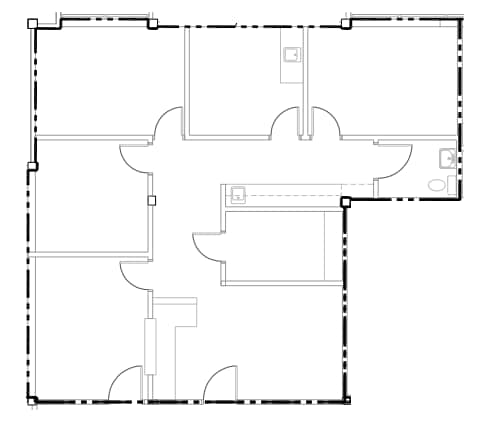 5555 Reservoir Dr, San Diego, CA à louer Plan d’étage- Image 1 de 1