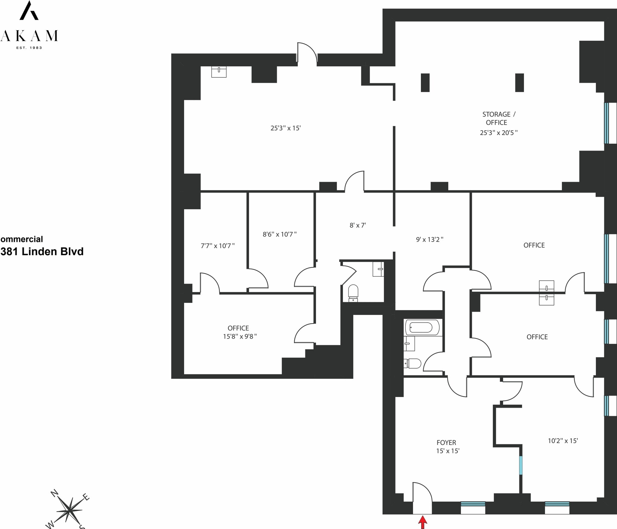 1381 Linden Blvd, Brooklyn, NY for lease Floor Plan- Image 1 of 1