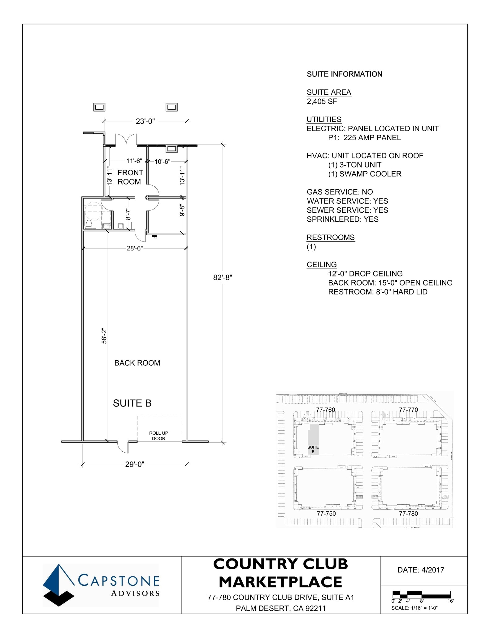 77750 Country Club Dr, Palm Desert, CA for lease Site Plan- Image 1 of 5