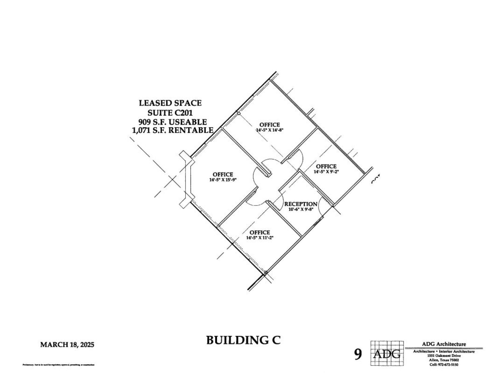 4320 N Belt Line Rd, Irving, TX à louer Plan d’étage- Image 1 de 1