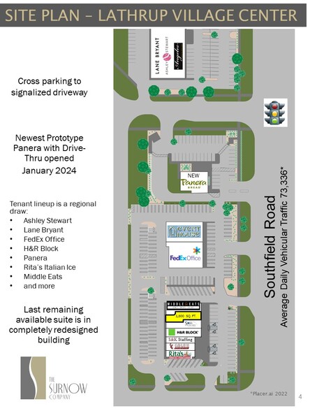 27601-27651 Southfield Rd, Southfield, MI à louer - Plan de site - Image 3 de 5