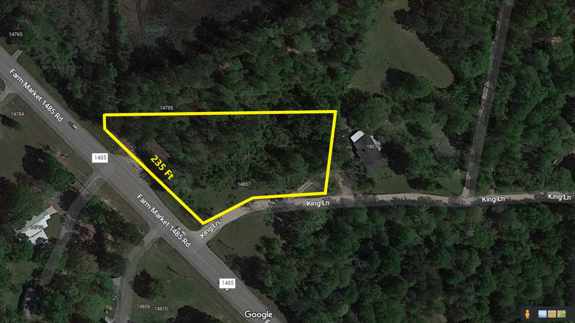 Land in Conroe, TX for sale Aerial- Image 1 of 4