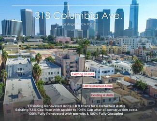 More details for 316 Columbia Ave, Los Angeles, CA - Multifamily for Sale