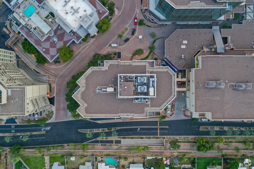 2415 E Camelback Rd, Phoenix, AZ for lease - Aerial - Image 3 of 14