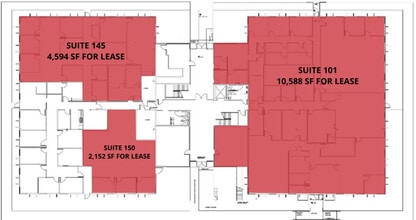 323 John Knox Rd, Tallahassee, FL à louer Plan d’étage- Image 1 de 1
