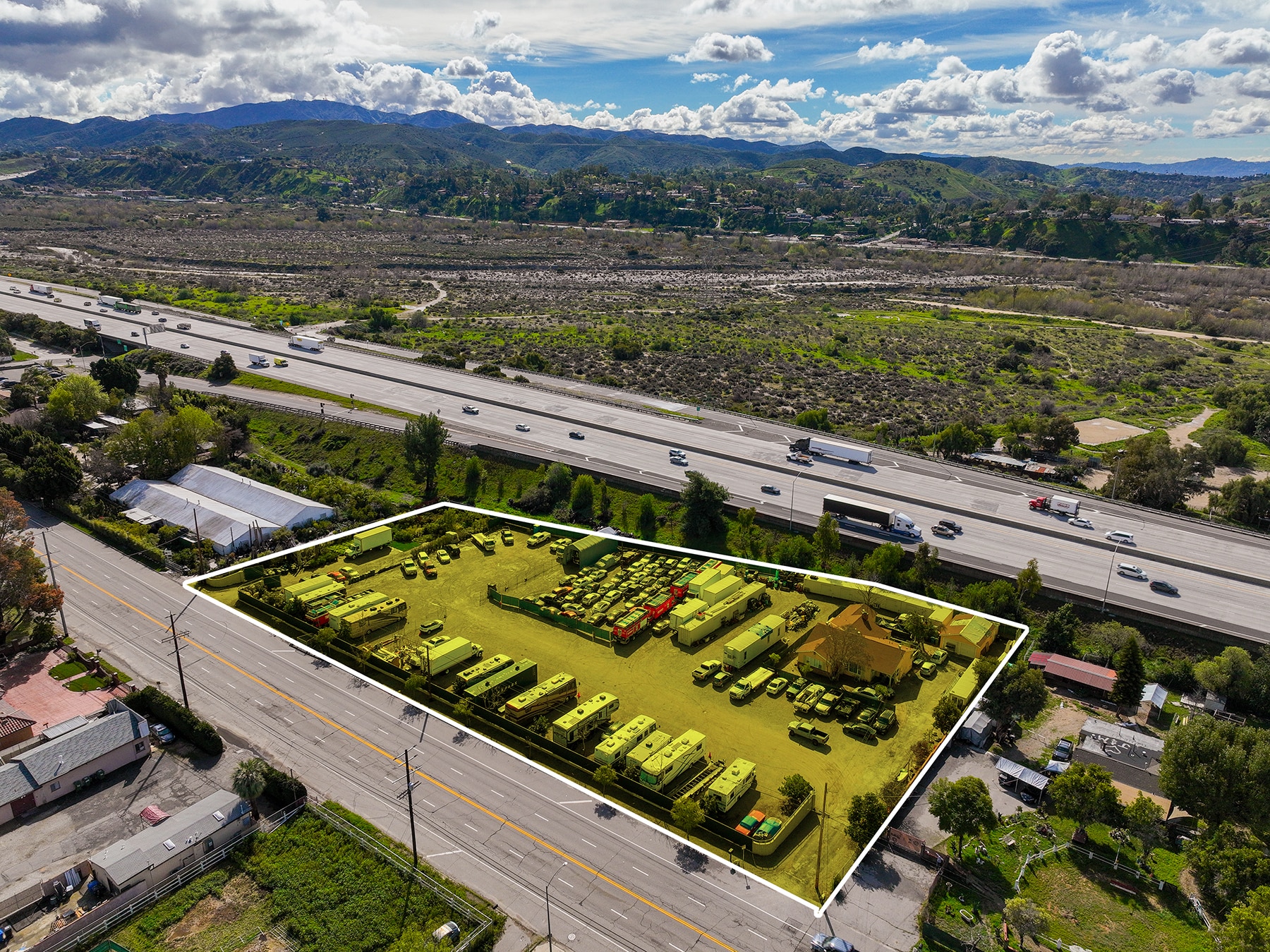 10404 Foothill Blvd, Sylmar, CA for sale Aerial- Image 1 of 49