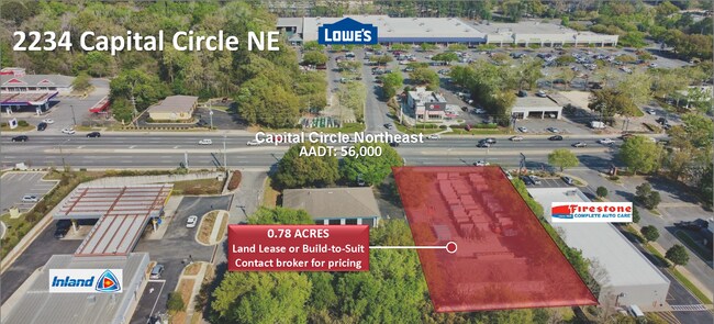 More details for 2234 Capital Cir NE, Tallahassee, FL - Land for Lease