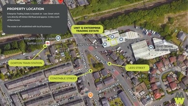 Lees St, Manchester à louer Carte- Image 1 de 1
