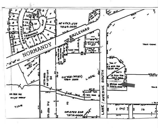 1161 Lane Ave S, Jacksonville, FL à vendre - Plan cadastral - Image 2 de 12