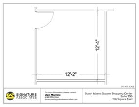 725 S Adams Rd, Birmingham, MI for lease Floor Plan- Image 1 of 1