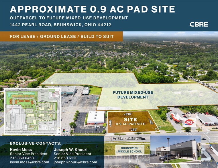 1442 Pearl Rd, Brunswick, OH for lease - Building Photo - Image 1 of 6