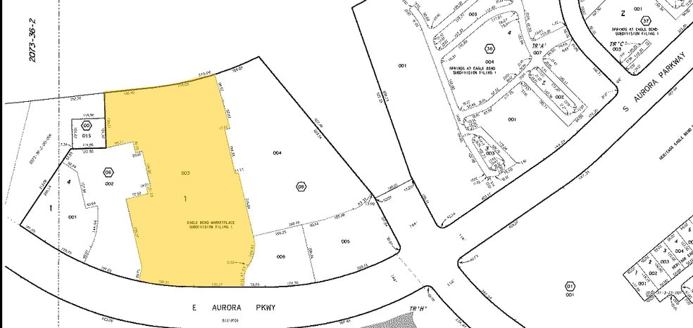 22675 E Aurora Pky, Aurora, CO for lease - Plat Map - Image 1 of 1