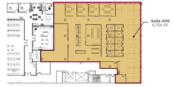 1375 Euclid Ave, Cleveland, OH à louer Plan d’étage- Image 1 de 1